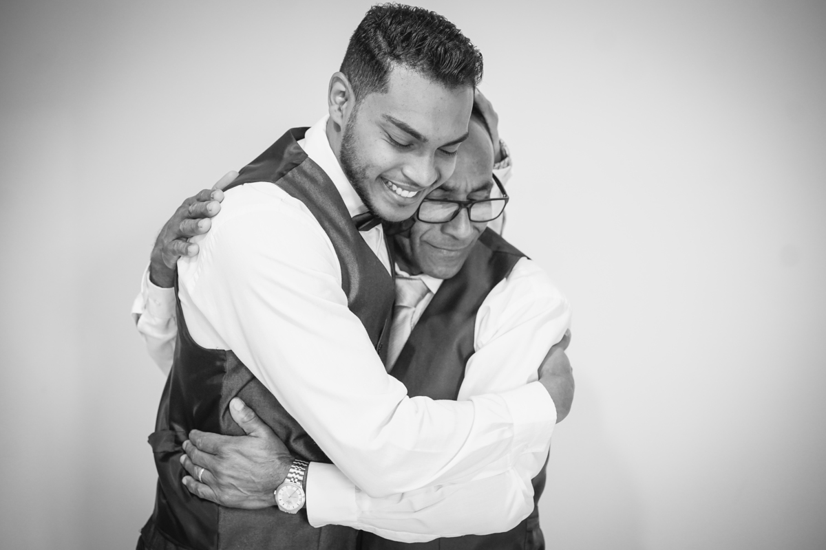 noivo no dia do casamento