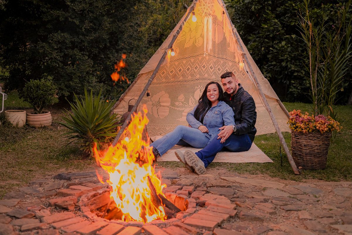 fcomo fazer uma fogueira em casa
