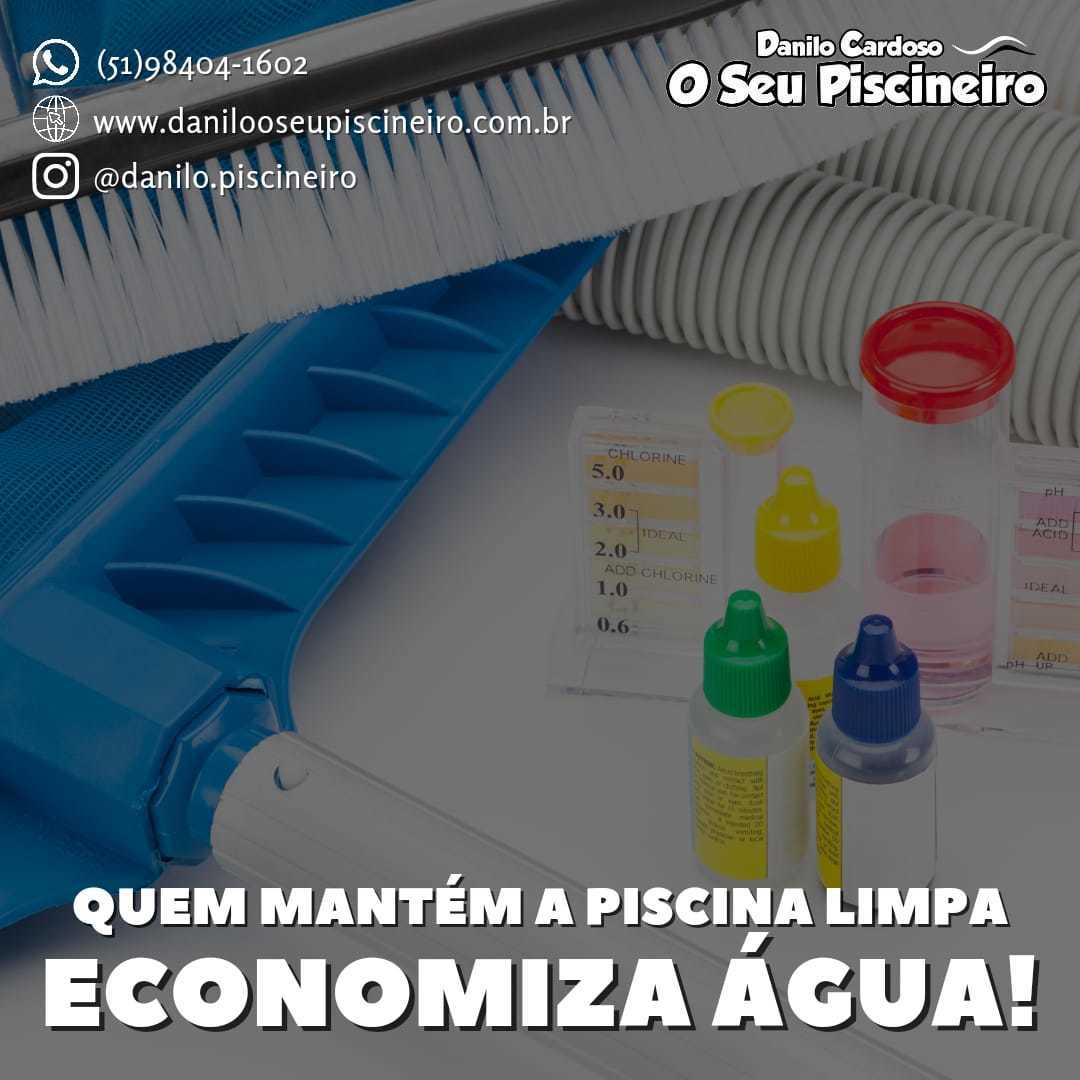 Manter a piscina sempre em perfeitas condições eonomiza na água, limpeza e ainda prolonga a vida útil da sua piscina. O segredo é a manutenção periódica. Realizando limpezas semanais, você mantém a sua piscina sempre em perfeitas condições de uso.