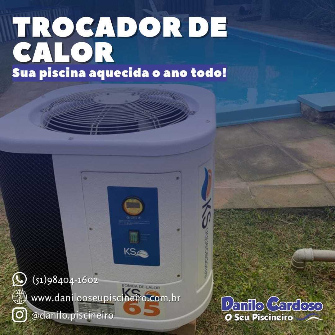 Os trocadores de calor capturam o calor do ar externo e o utilizam para elevar a temperatura da água.

• Sua piscina aquecida o ano todo..
