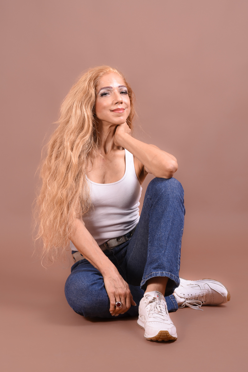 Artista, cantora, ensaio profissional