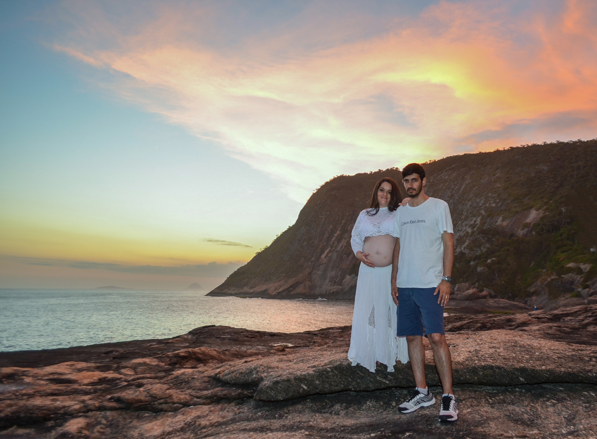 ensaio de gestante; renatolealphotography; Rio de Janeiro; Ariane; Renato Leal; Itacoatiara; Niteroi