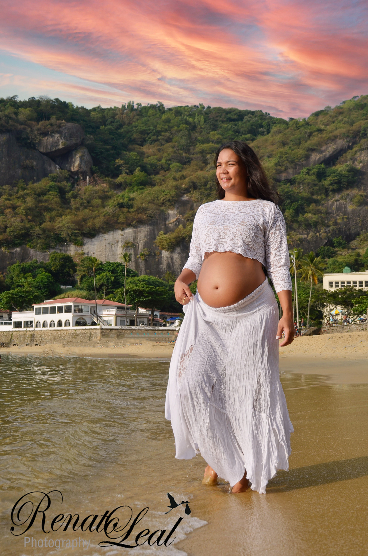 ensaio em estúdio; renato leal; praia da urca; estudio centro rio; ensaio de gestante