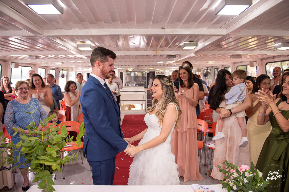 CASAMENTO BARCO XUMBURI HOTEL BARRA BONITA - GUILHERME E RAQUEL