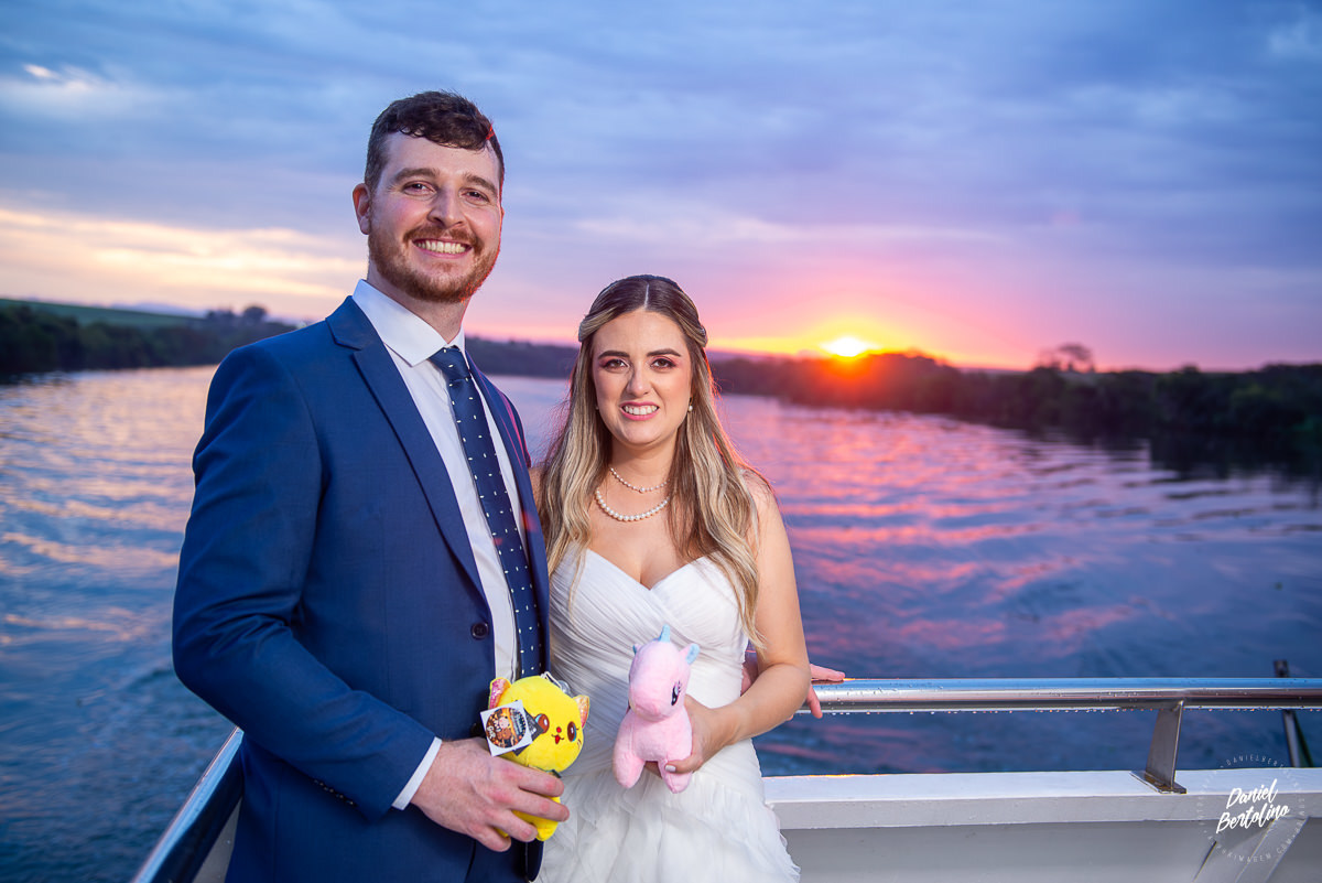 CASAMENTO BARCO XUMBURI HOTEL BARRA BONITA - GUILHERME E RAQUEL