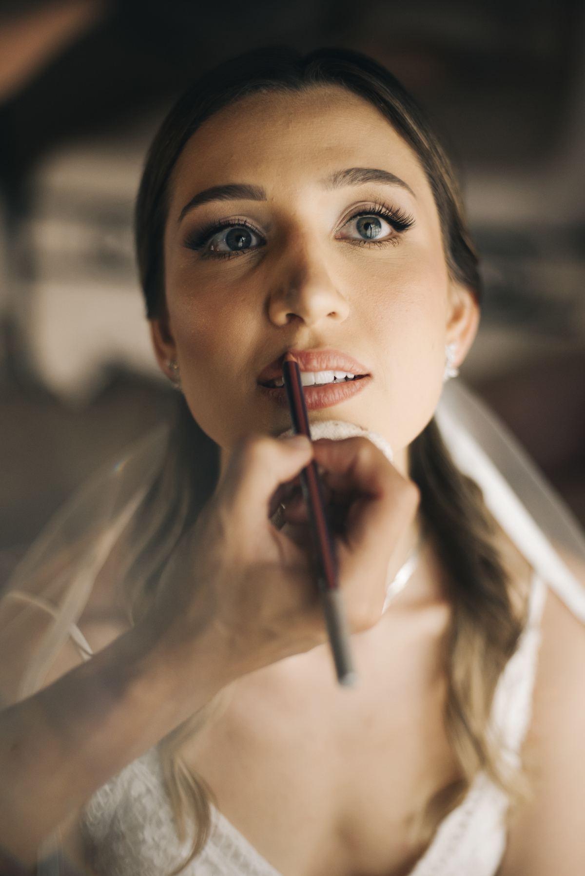 maquiagem da noiva antes do casamento