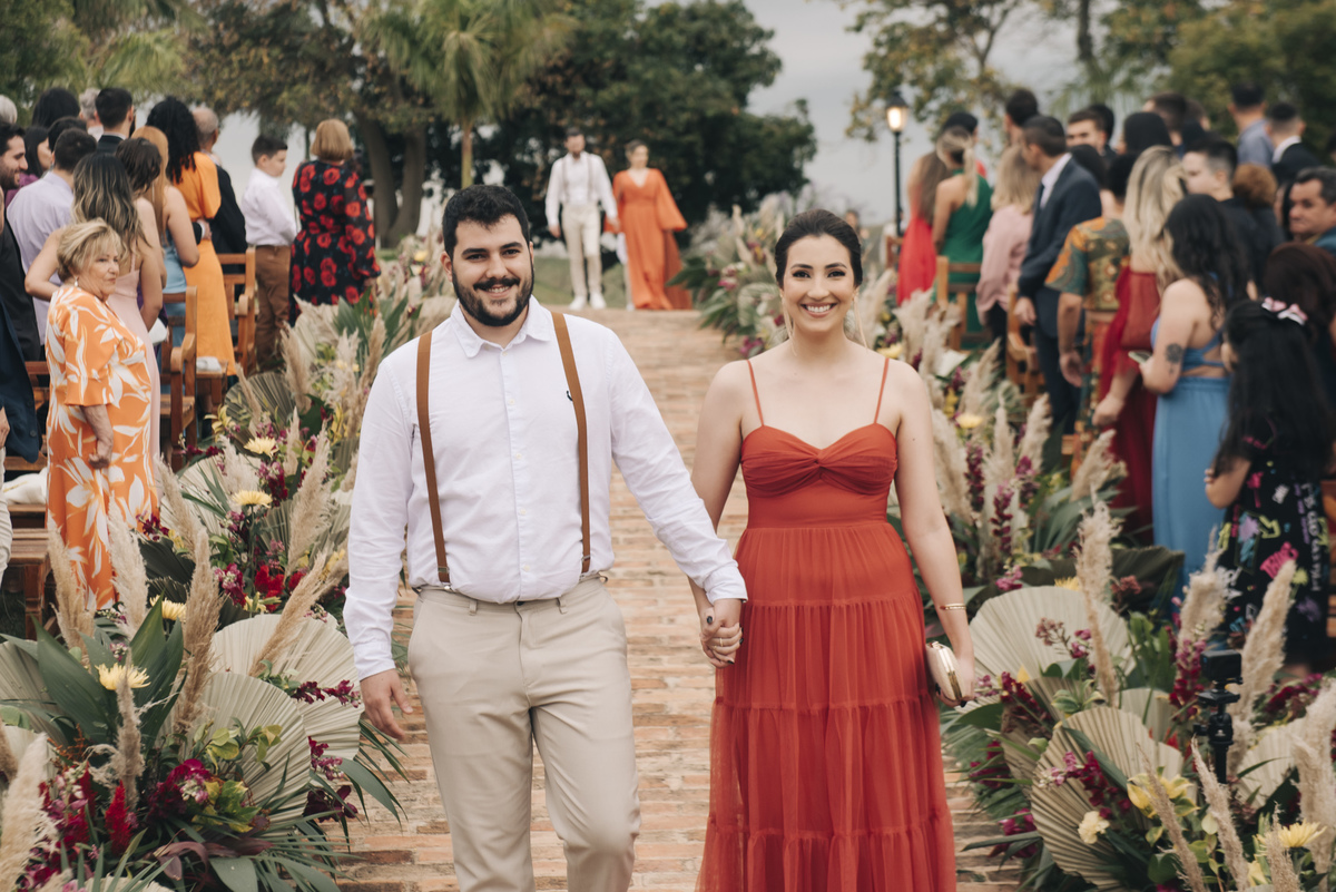 entrada dos padrinhos