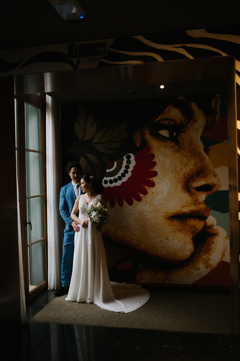 foto incrivel do melhor fotógrafo de casamento de sp Daniel Okuyama. casamento realizado no Hotel Rosewood de São Paulo