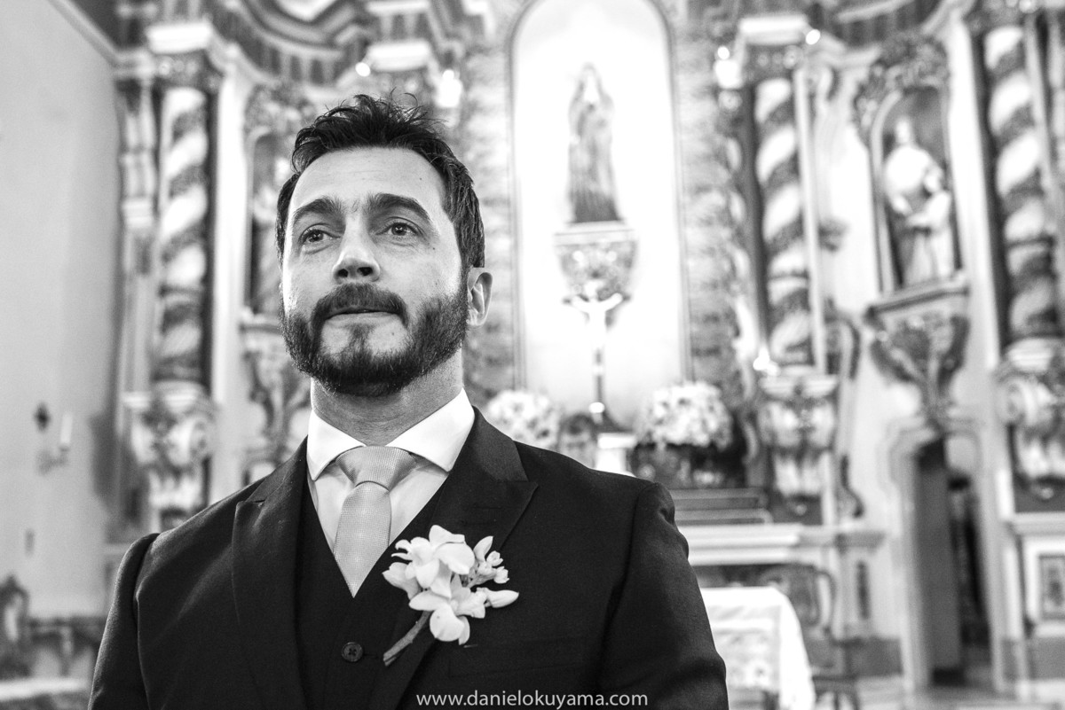 a reação do noivo ao ver a noiva pela primeira vez antes dela chegar ao altar