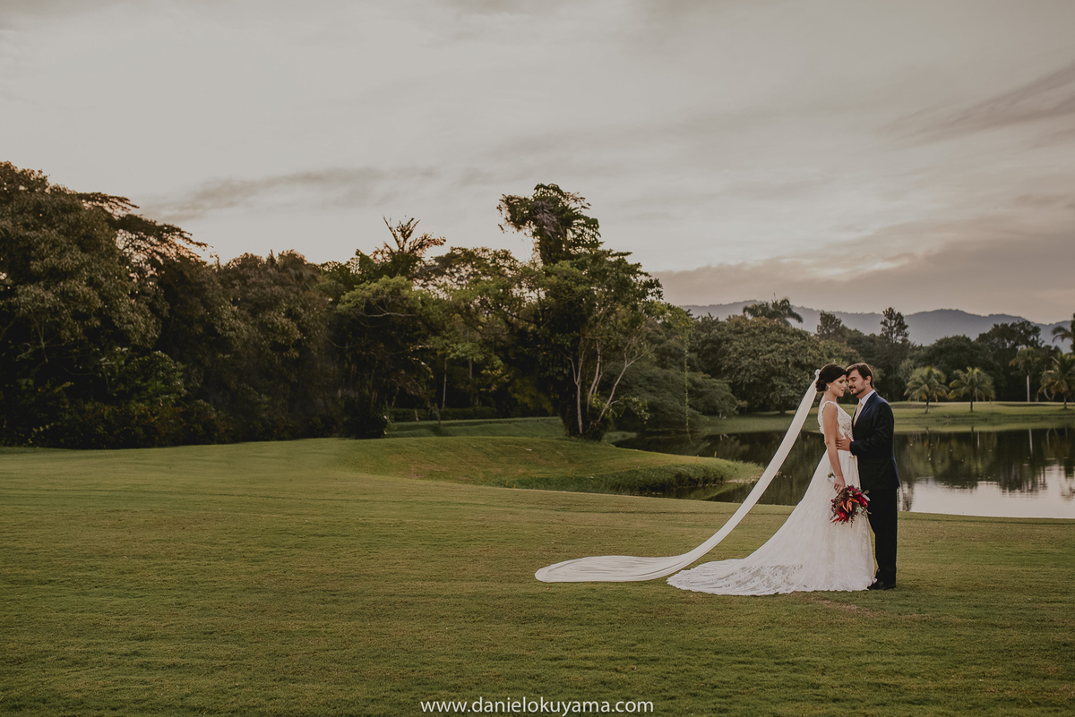 fotografia de casamento golf clube do guaruja