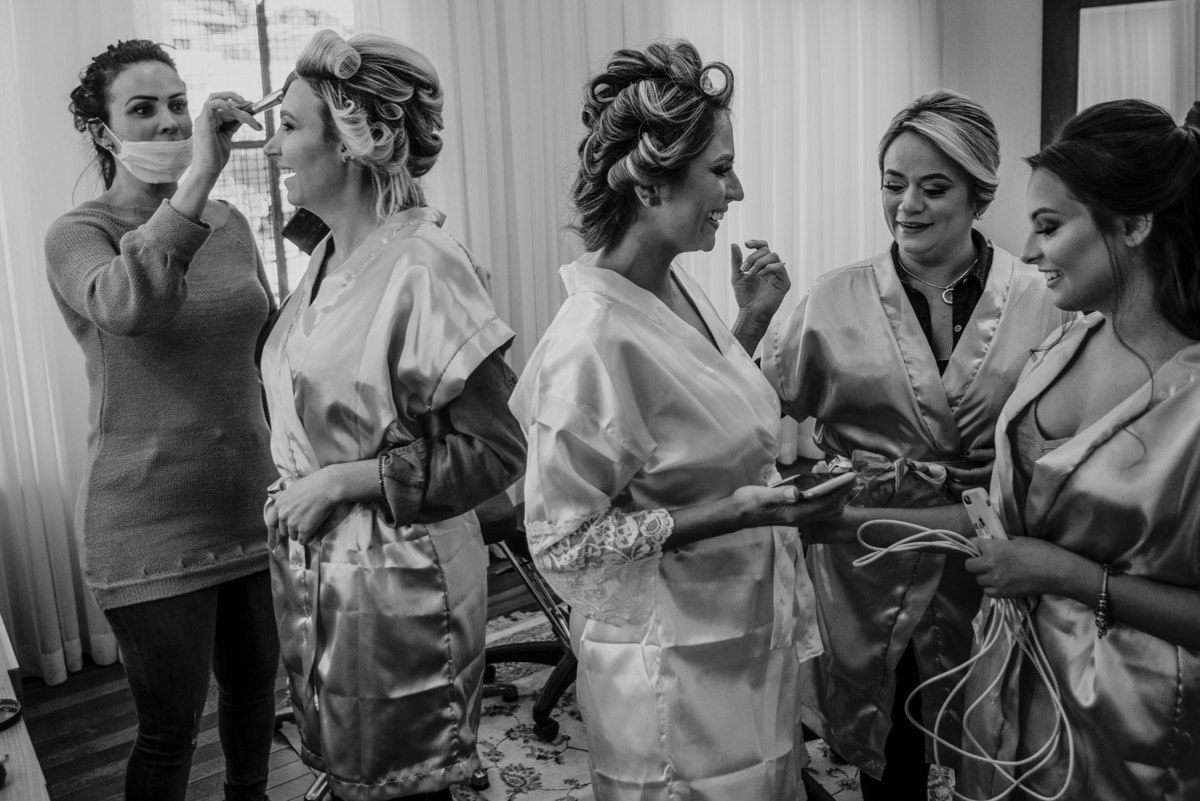 maquiagem de madrinha do casamento villa sansu