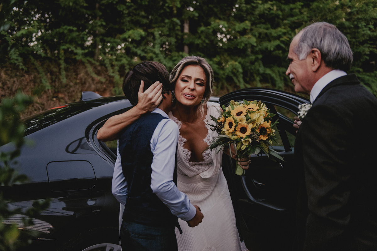 a noiva pronta para o sim