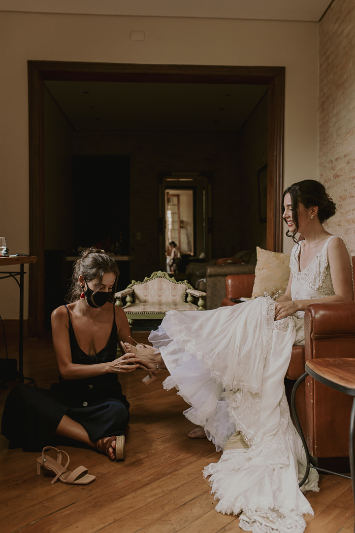 vestido de noiva pó de arroz noivas casa quena maquiagem de casamento casa quena mini wedding são paulo