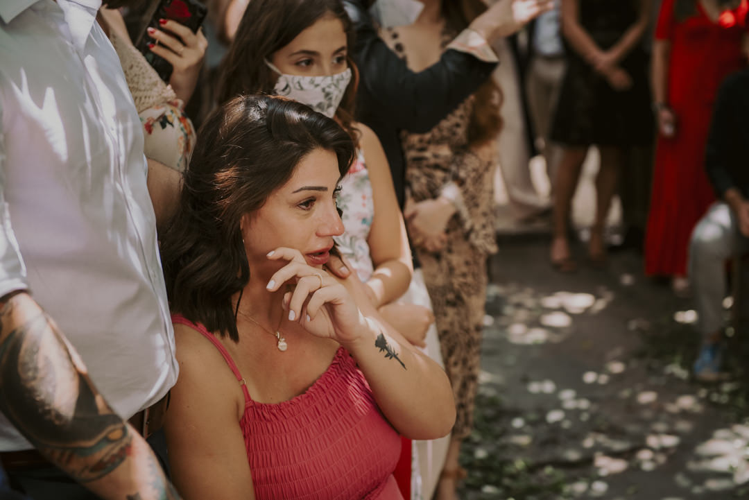 convidados do mini wedding do casamento em sp