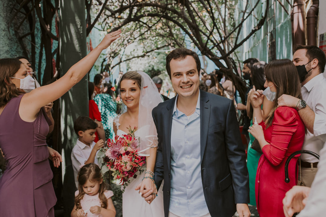 saida dos noivos foto de casamento, melhor fotografo daniel okuyama