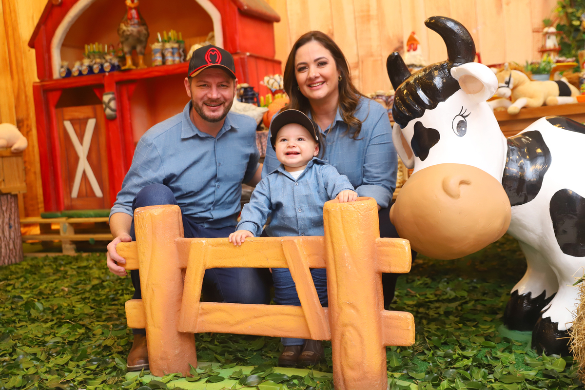 fotografia festa infantil decoração fazendinha aniversário curitiba menino 1 ano buffet 4 kids