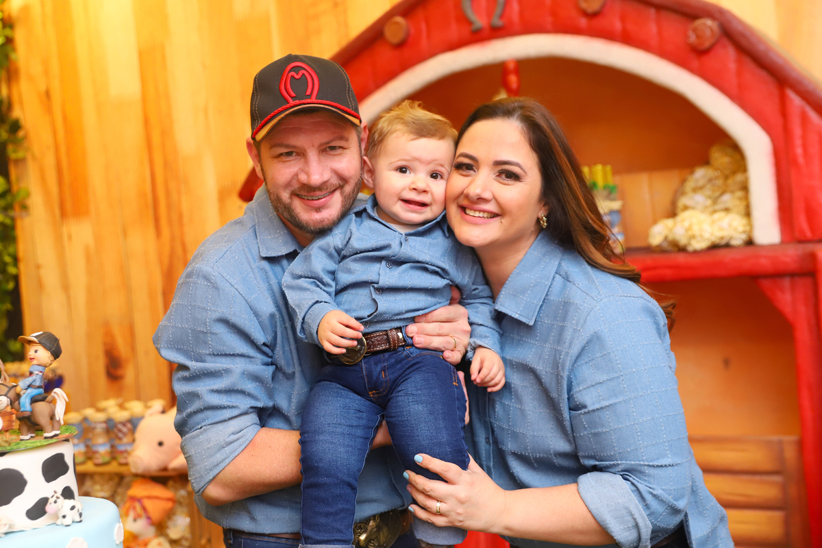 fotografia festa infantil decoração fazendinha aniversário curitiba menino 1 ano buffet 4 kids