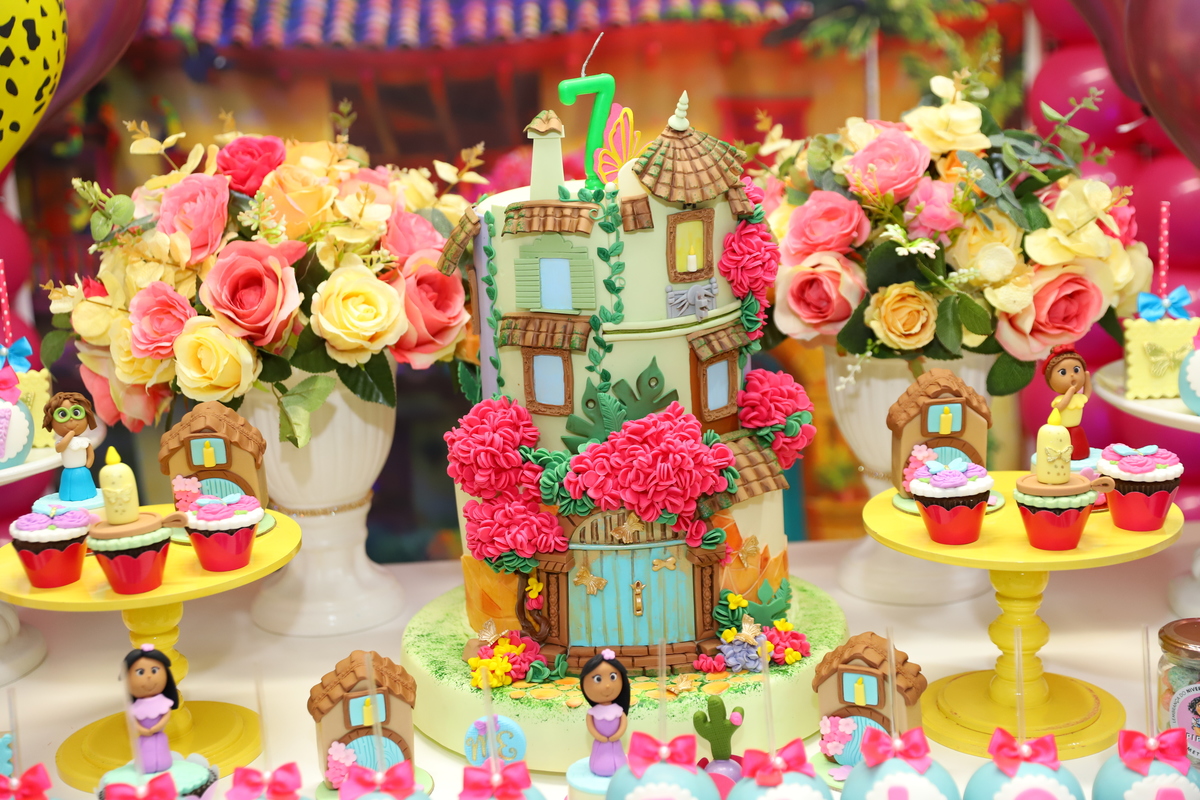 Festa Infantil no tema Encantados em Buffet Infantil em Curitiba Fotografia Decoração Aniversário Menina