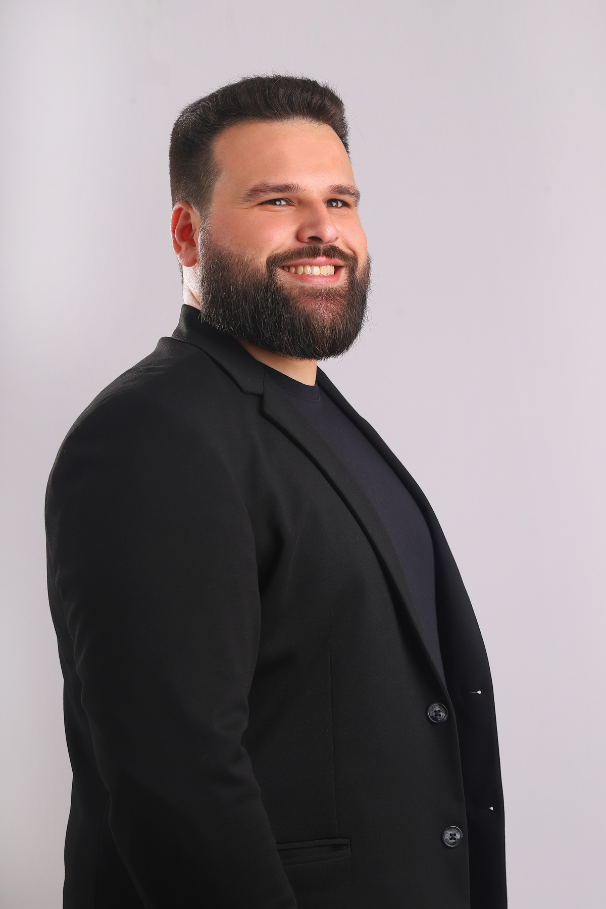 Foto de perfil profissional para uso corporativo e redes sociais