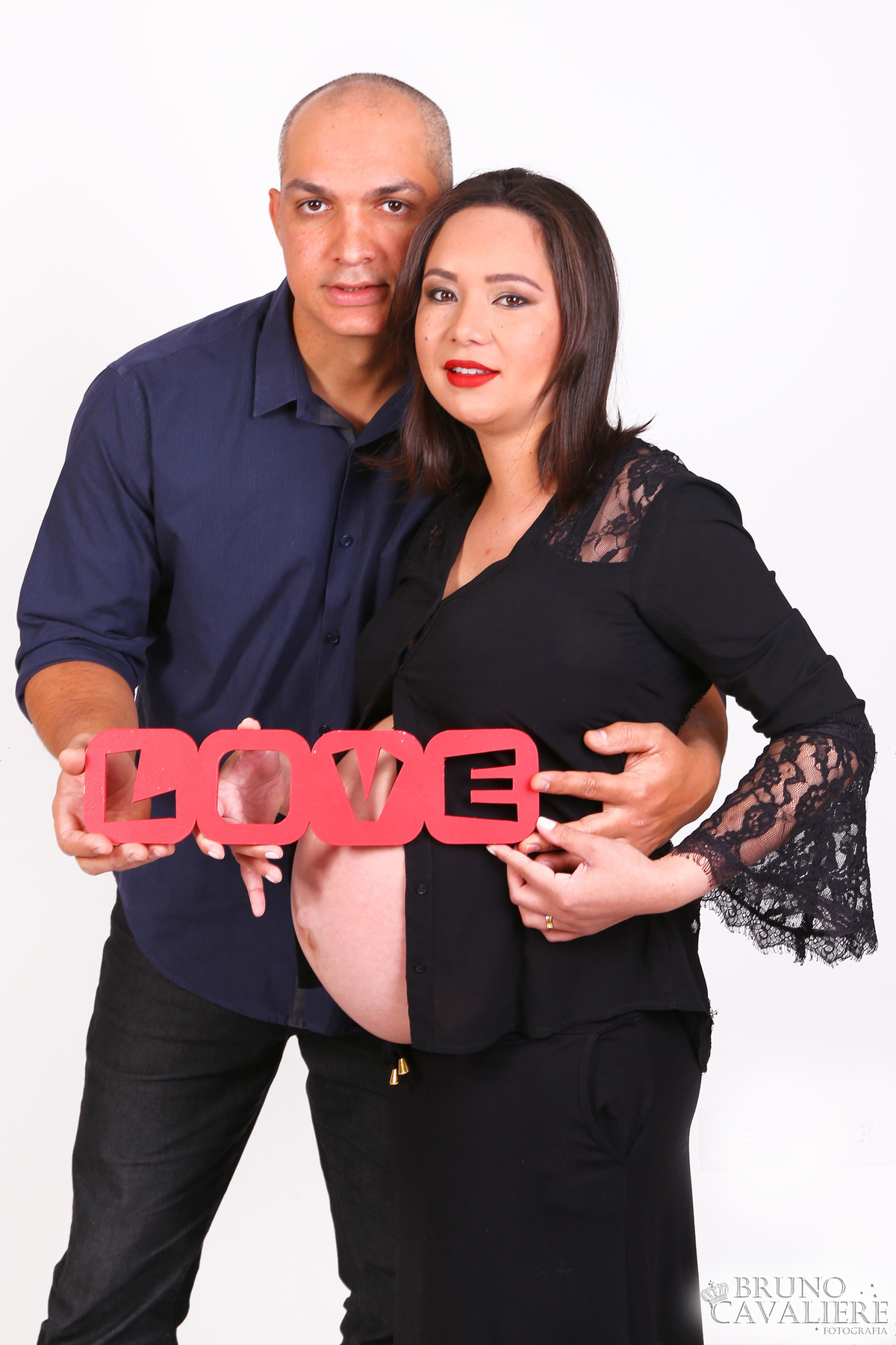 ensaio estudio gestante curitiba