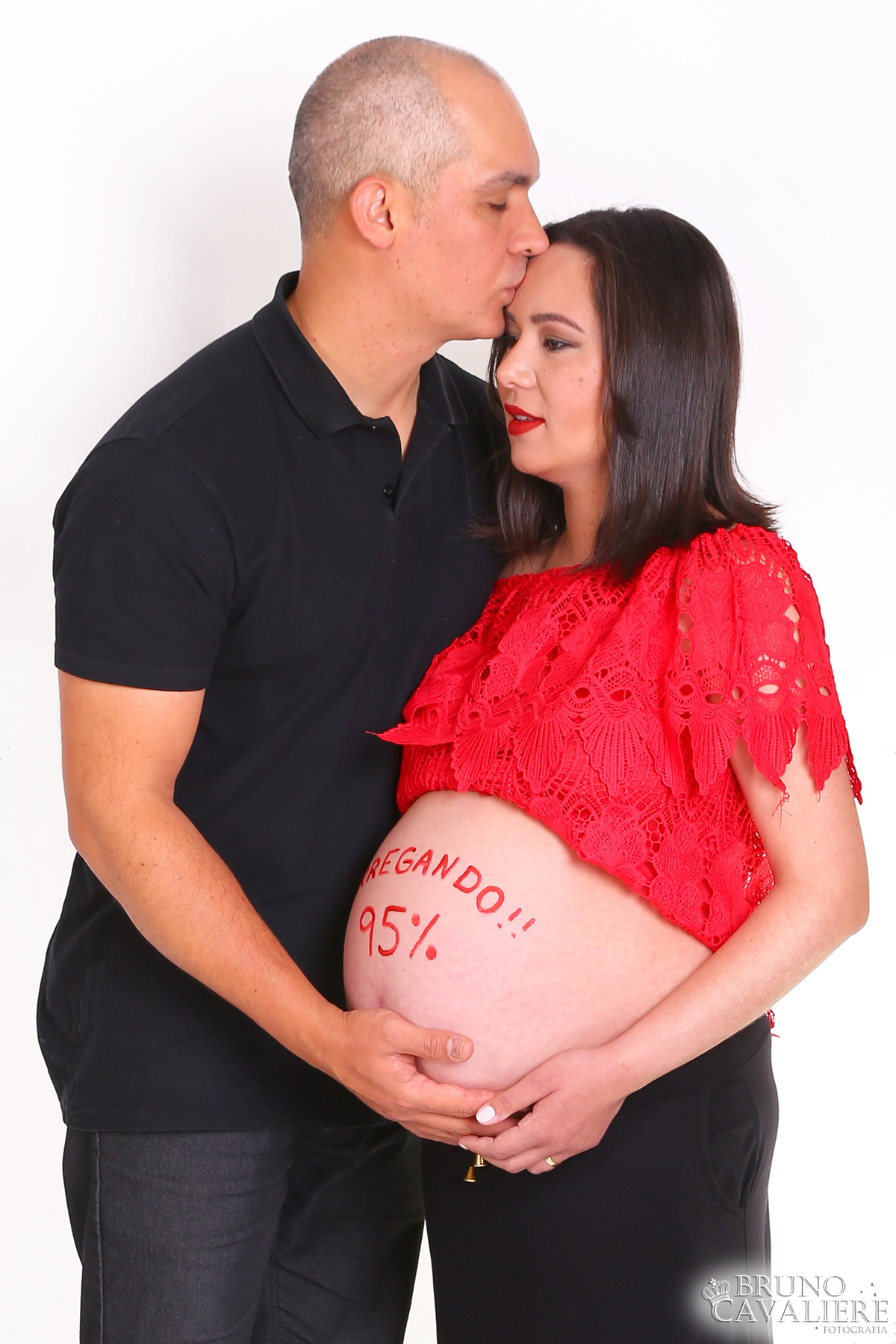 ensaio estudio gestante curitiba