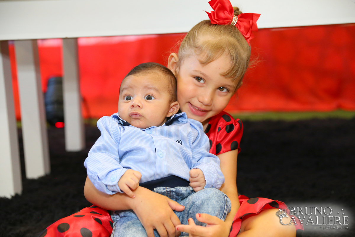 fotografia festa 4 anos martina tema ladybug no buffet kids town em curitiba