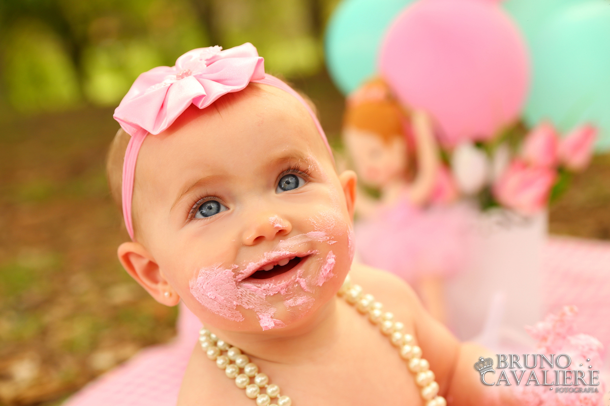 fotografia smash the cake curitiba tema bailarina