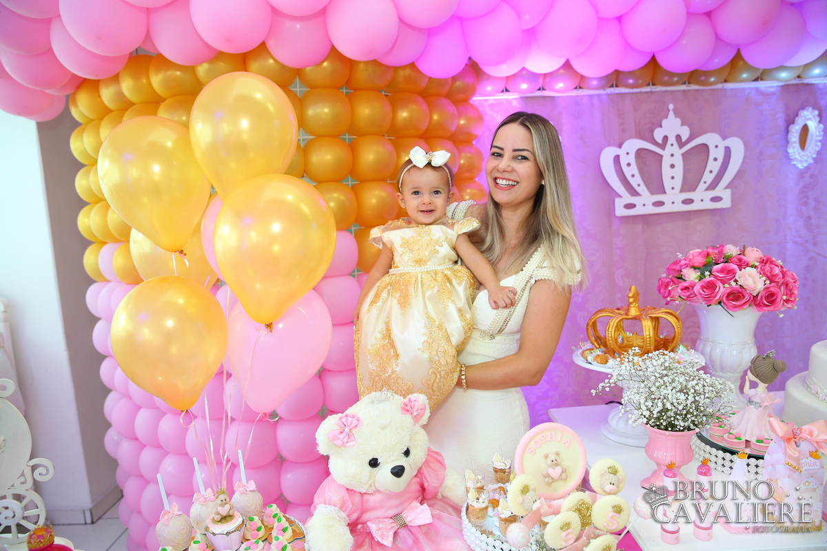 fotografia festa infantil curitiba ursas princesas luxo buffet minanafest