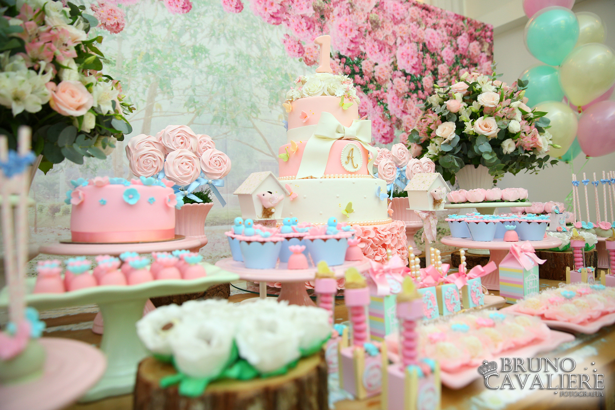 Festa infantil passarinhos