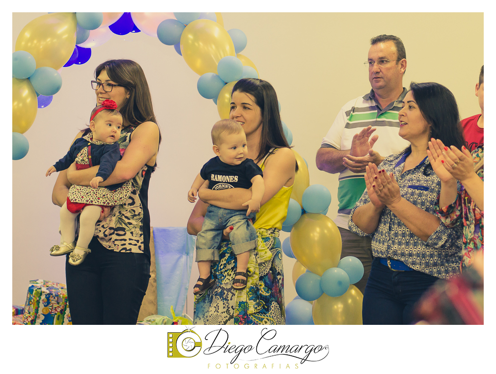 Comemoração do aniversário do Miguel completando 2 anos.