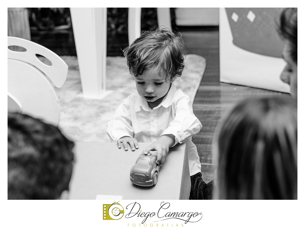 Comemoração do aniversário do Miguel completando 2 anos.