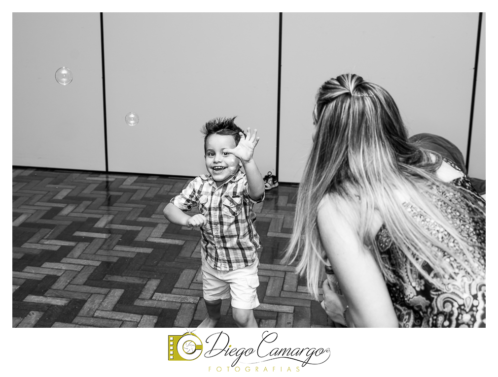 Comemoração do aniversário do Miguel completando 2 anos.