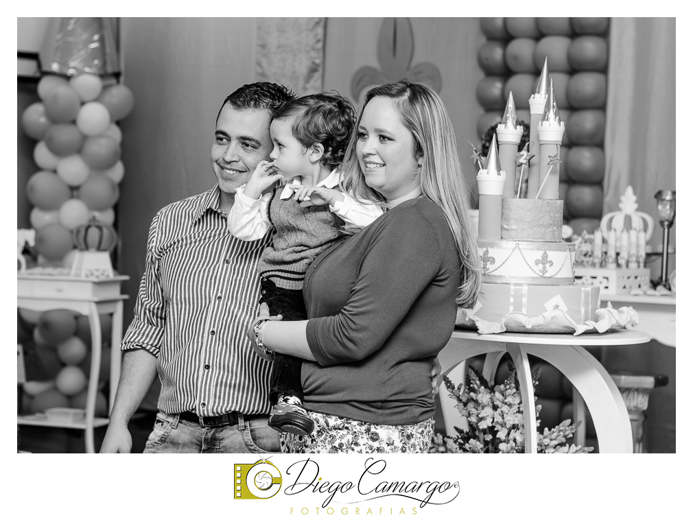 Comemoração do aniversário do Miguel completando 2 anos.