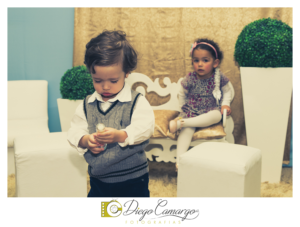 Comemoração do aniversário do Miguel completando 2 anos.