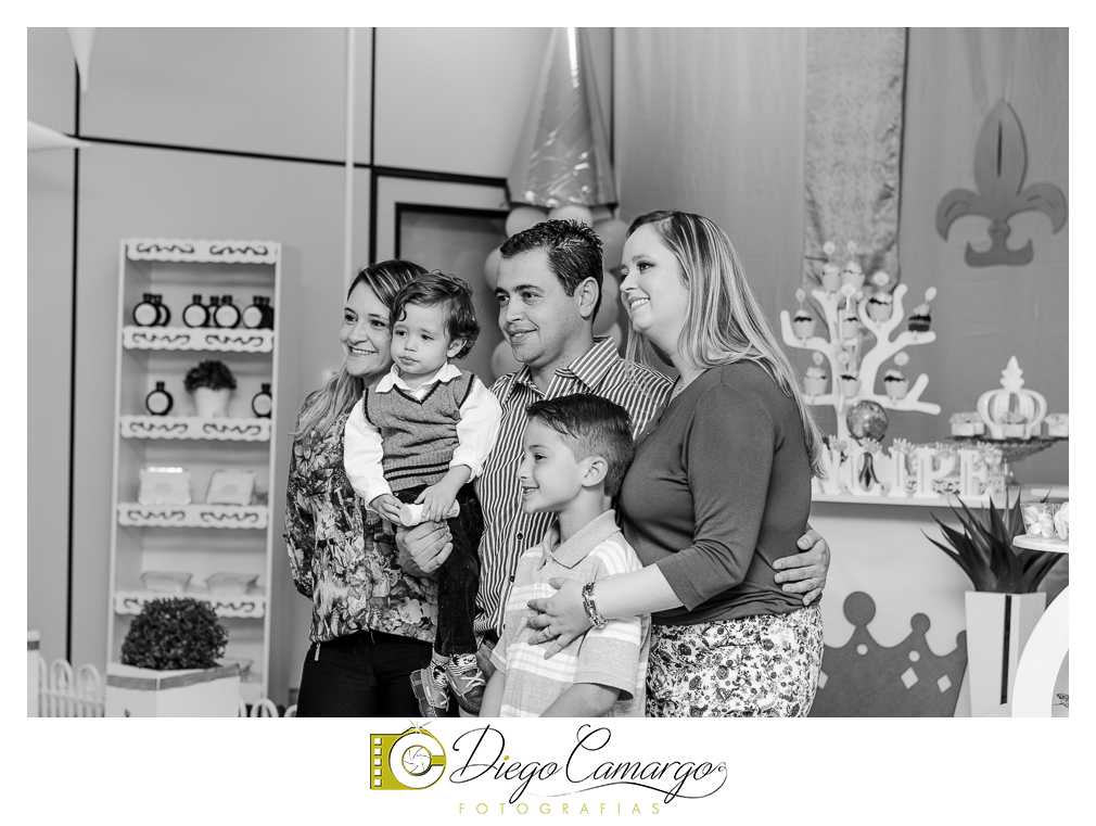 Comemoração do aniversário do Miguel completando 2 anos.