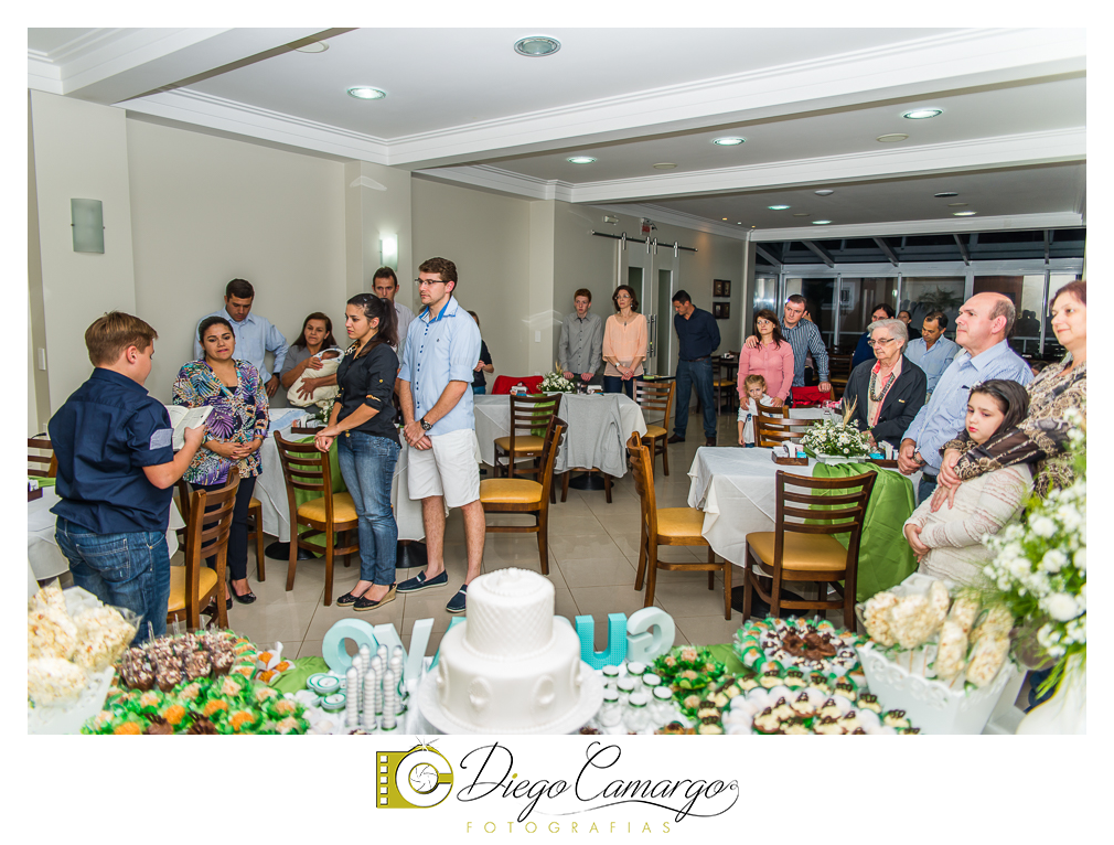 Esta foi a comemoração da crisma do Gustavo no Café do Hotel Kindermann.