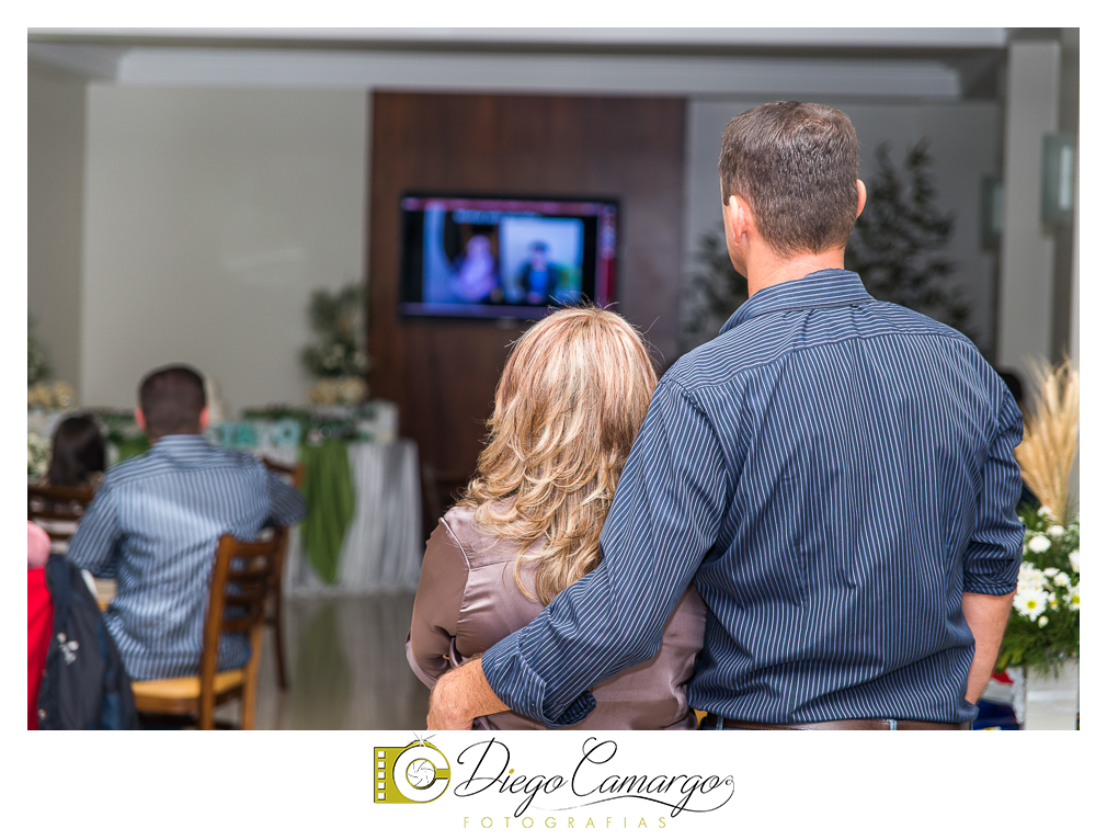 Esta foi a comemoração da crisma do Gustavo no Café do Hotel Kindermann.