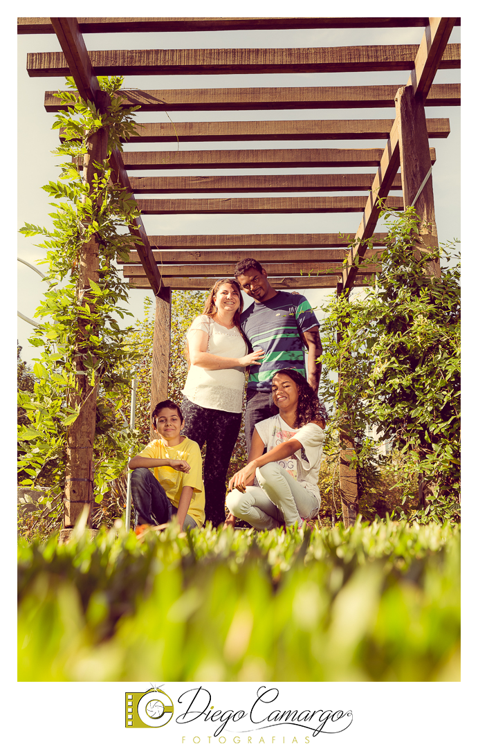 Ensaio no parque central de Caçador com a familia da Adrielle e Antonio.