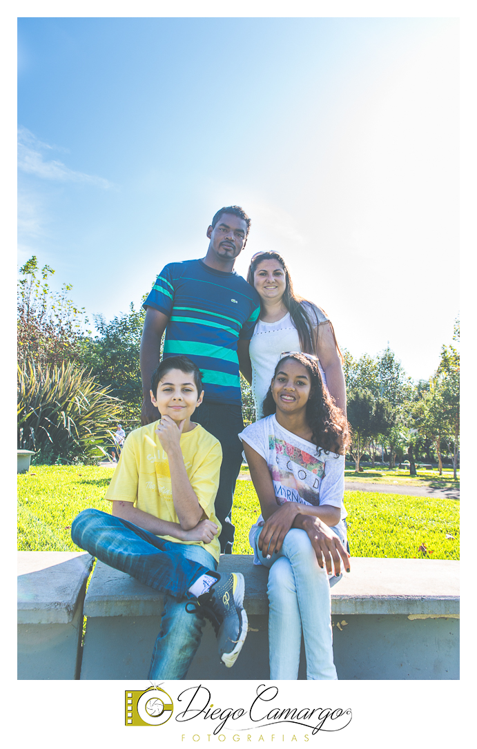 Ensaio no parque central de Caçador com a familia da Adrielle e Antonio.
