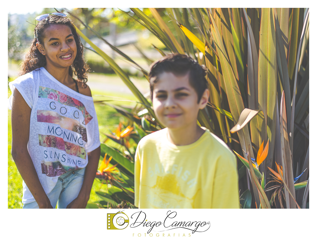 Ensaio no parque central de Caçador com a familia da Adrielle e Antonio.