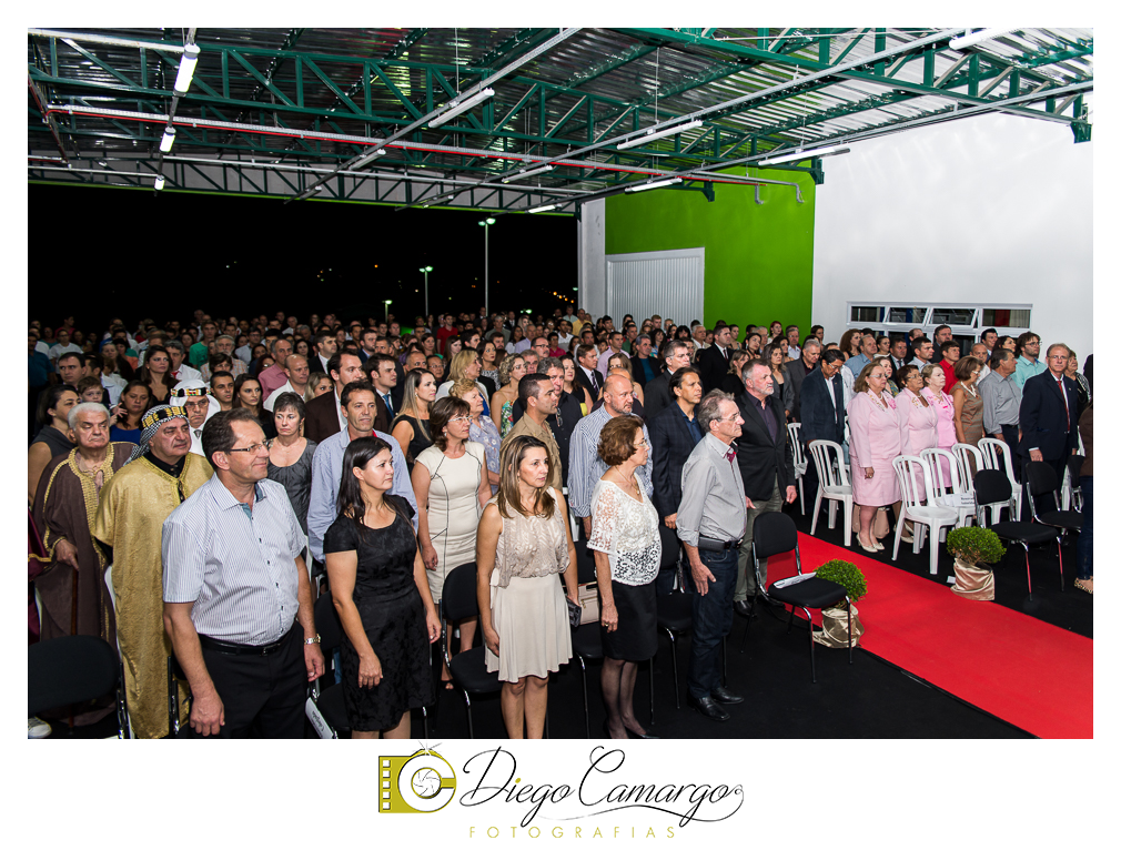 Cobertura da entrega da nova ala do IFSC Campus de Caçador.