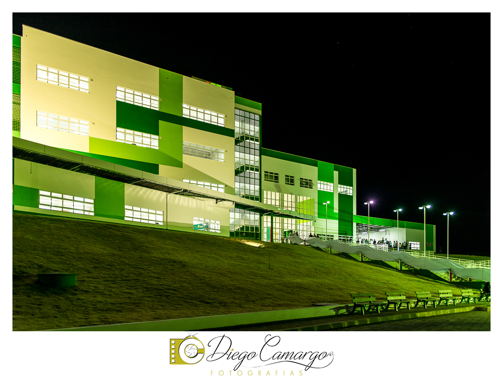 Cobertura da entrega da nova ala do IFSC Campus de Caçador.