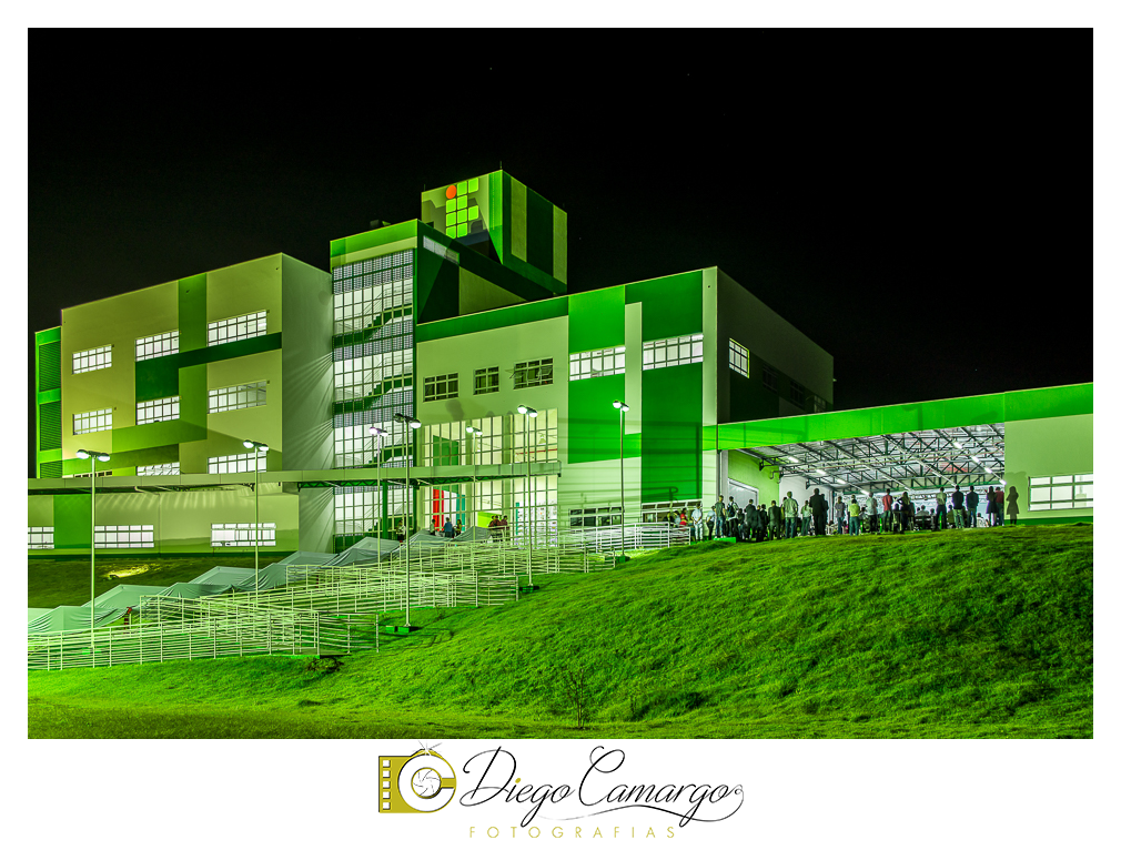 Cobertura da entrega da nova ala do IFSC Campus de Caçador.