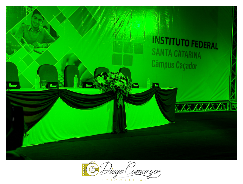 Cobertura da entrega da nova ala do IFSC Campus de Caçador.