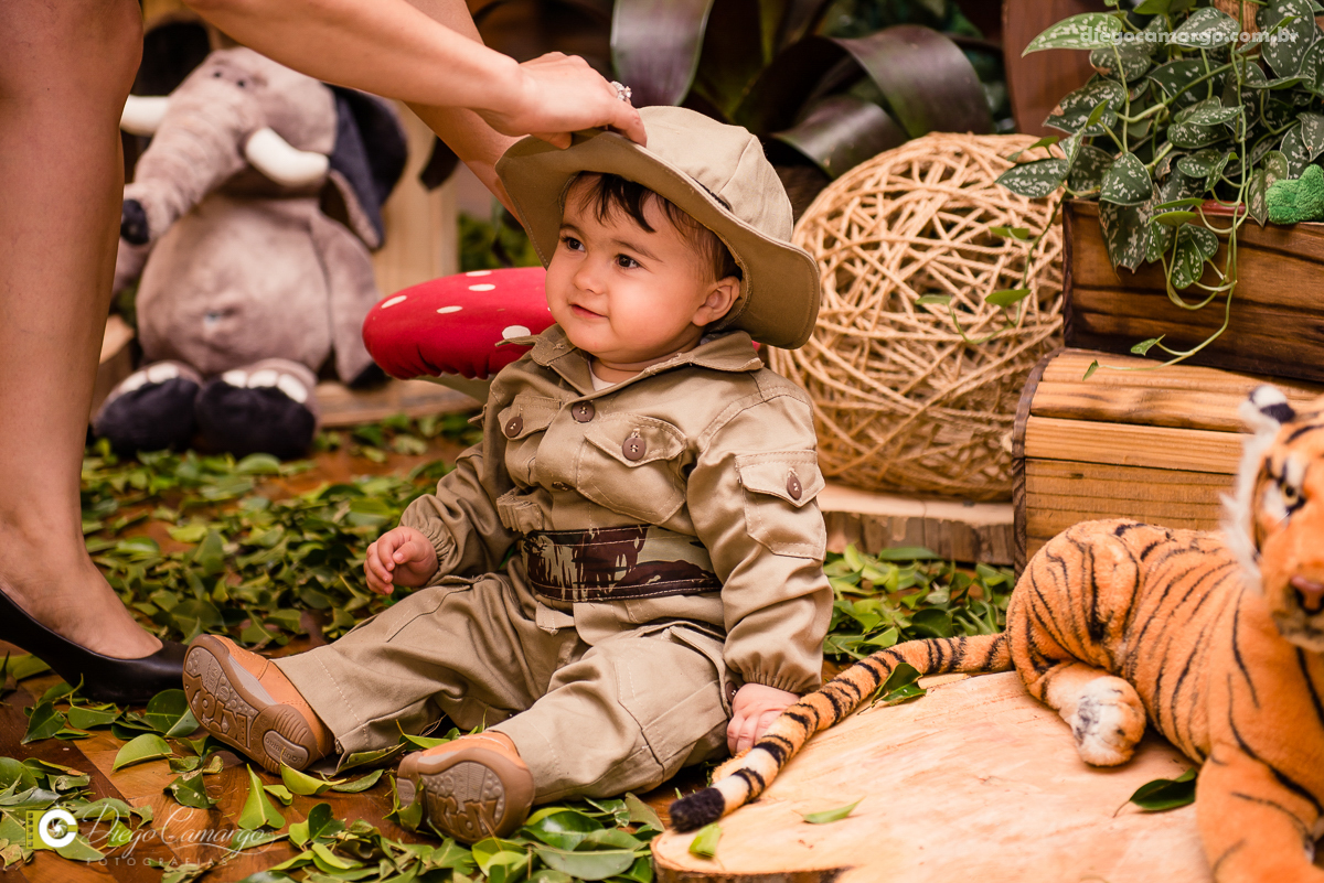 aniversário, bruno, espuleto, festa, decoração, caçador, selva, animais, floresta, brincadeira, bolo, docinhos, salgadinhos, 