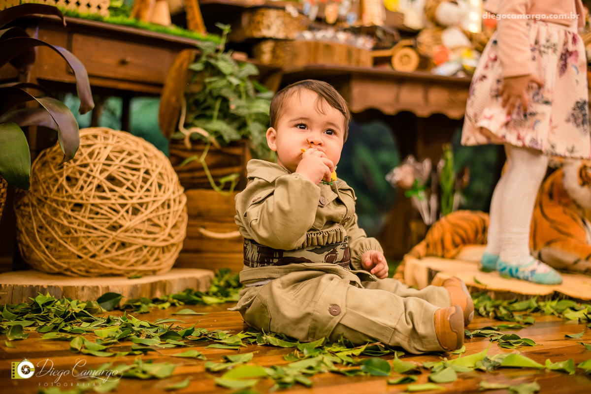 aniversário, bruno, espuleto, festa, decoração, caçador, selva, animais, floresta, brincadeira, bolo, docinhos, salgadinhos, 