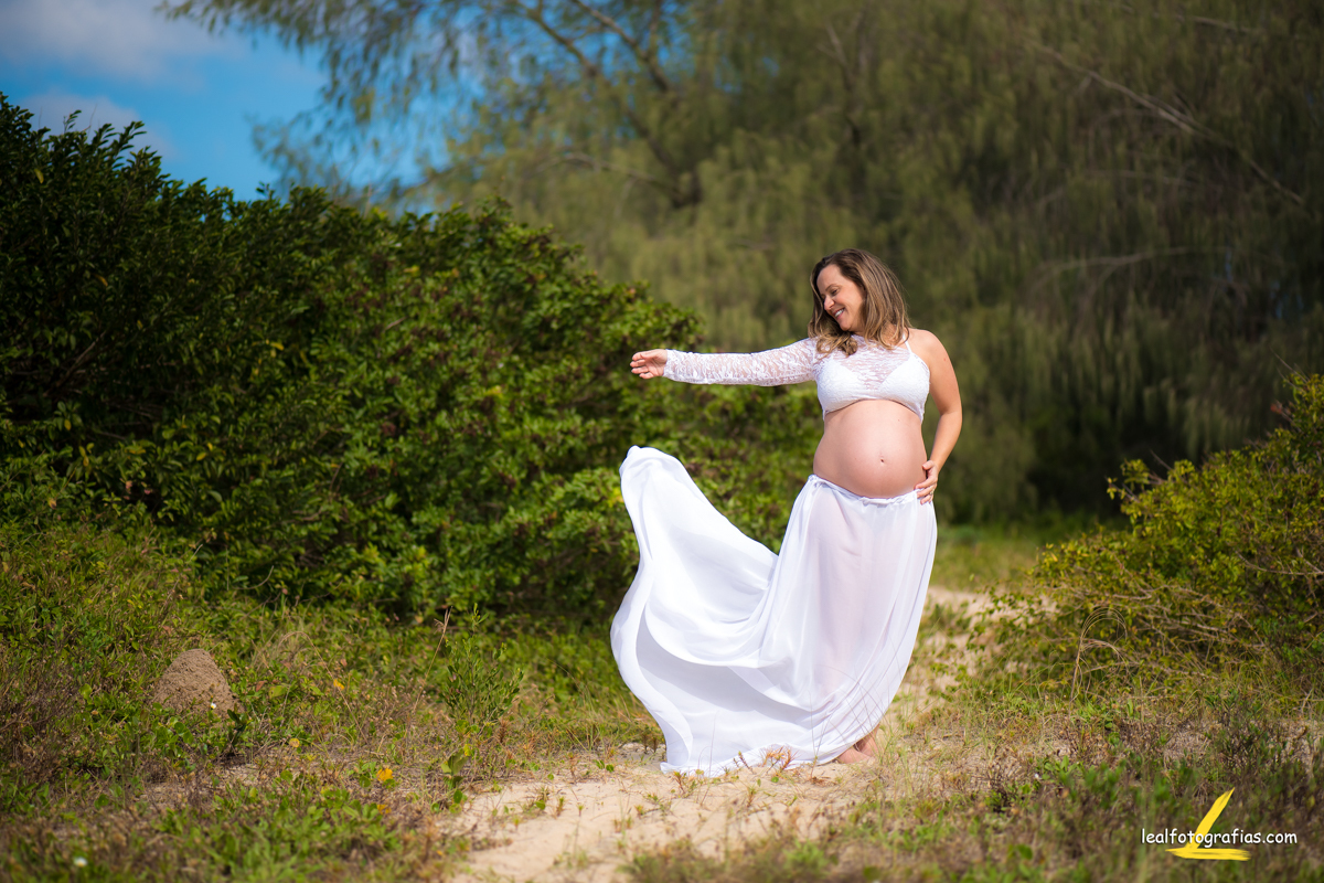 ensaio gestante ao ar livre