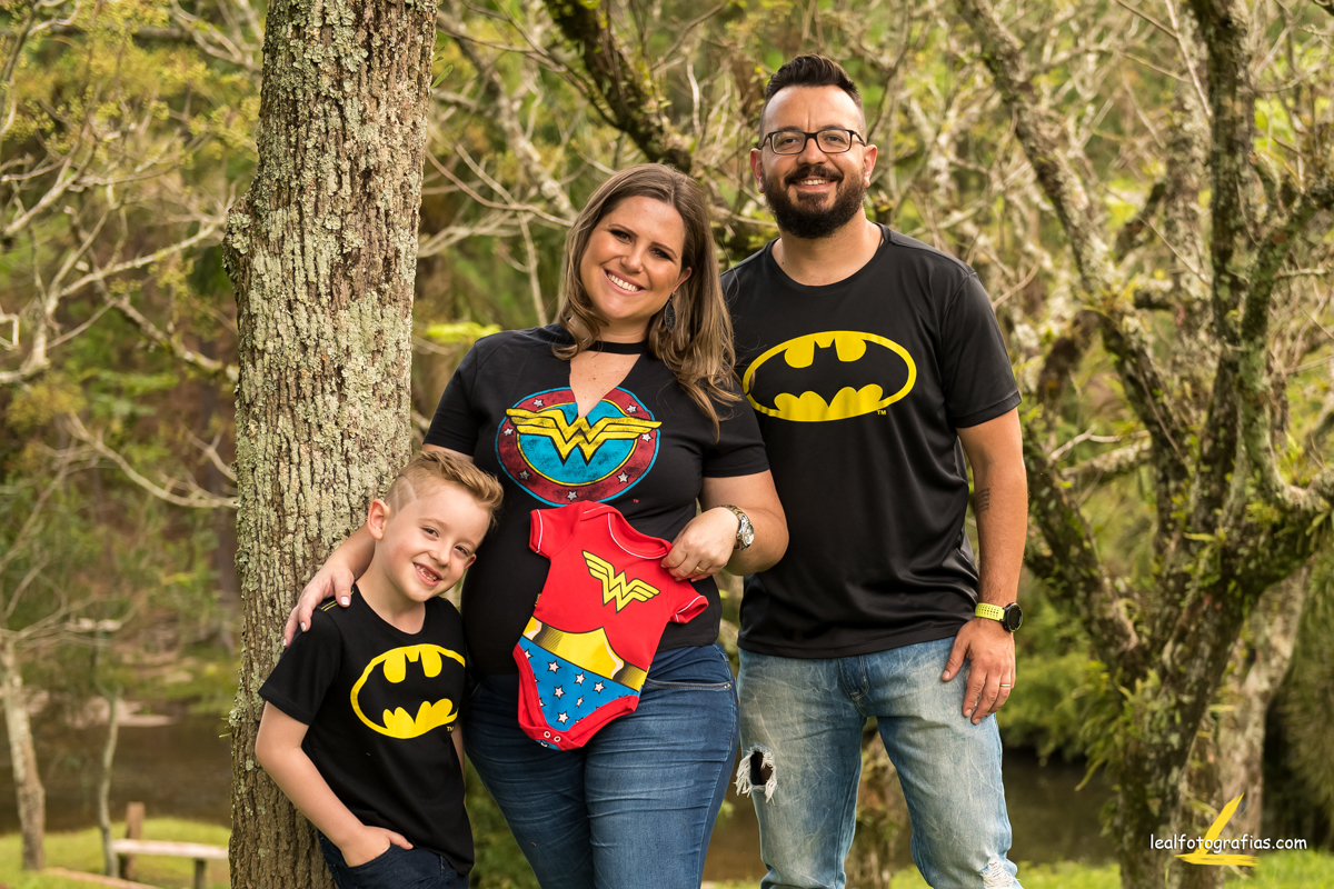 ensaio familia batman