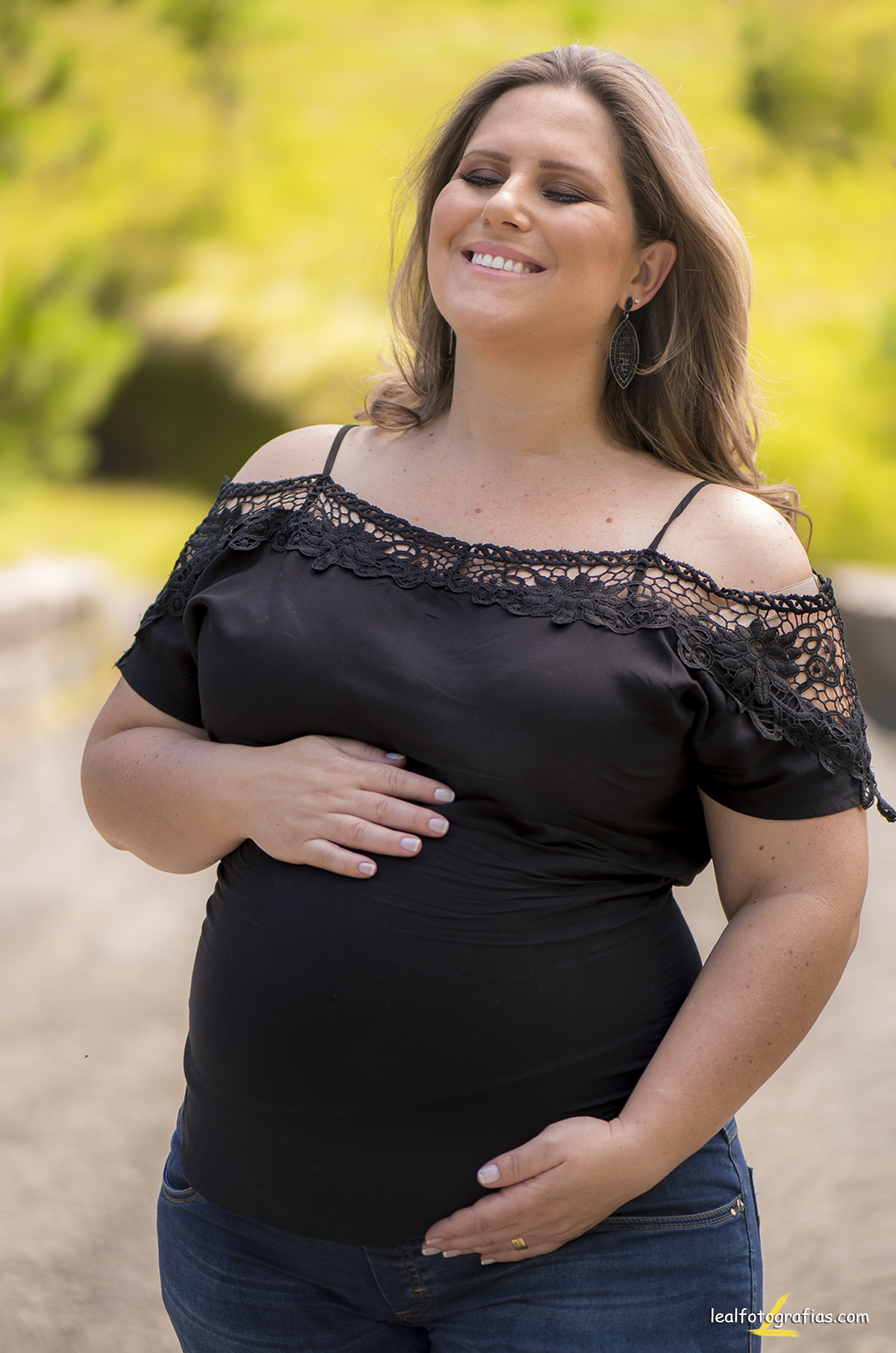 retrato gestante recanto dos papagaios