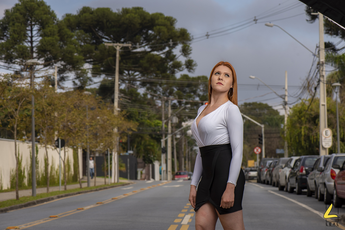 Book fotográfico modelo ruiva Curitiba